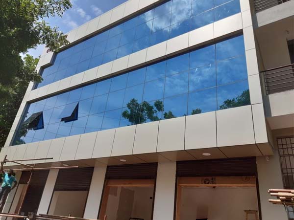 Ananthi interiors - Aluminium Doors and Windows - Glass Cladding - Santhosapuram, Chennai.