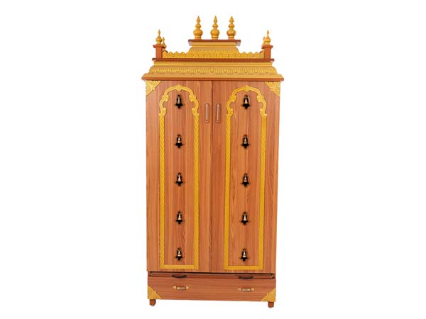 Ananthi interiors - PVC Doors & Cupboards - Pooja Cupboard - Santhosapuram, Chennai.