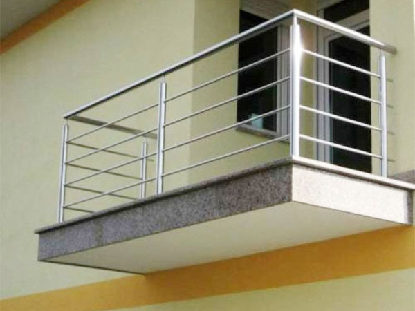 Ananthi interiors - Stainless Steel Works - Balcony Railing - Santhosapuram, Chennai.