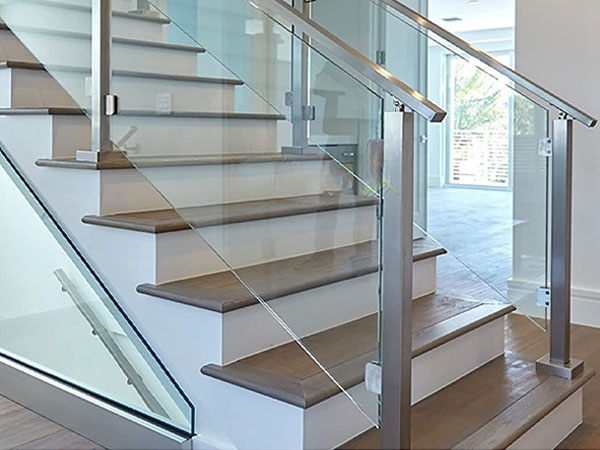 Ananthi interiors - Stainless Steel Works - Glass Railing - Santhosapuram, Chennai.