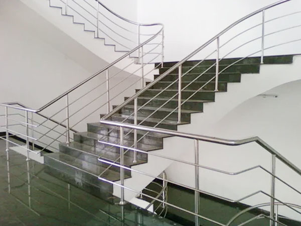 Ananthi interiors - Stainless Steel Works - Hand Railing - Santhosapuram, Chennai.
