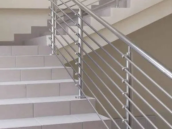 Ananthi interiors - Stainless Steel Works - Staircase Railing - Santhosapuram, Chennai.