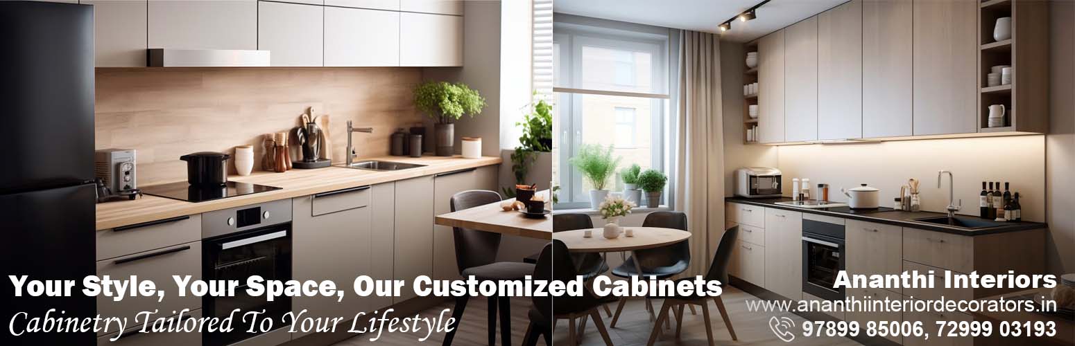 Ananthi interiors - PVC modular kitchen - Santhosapuram, Chennai.