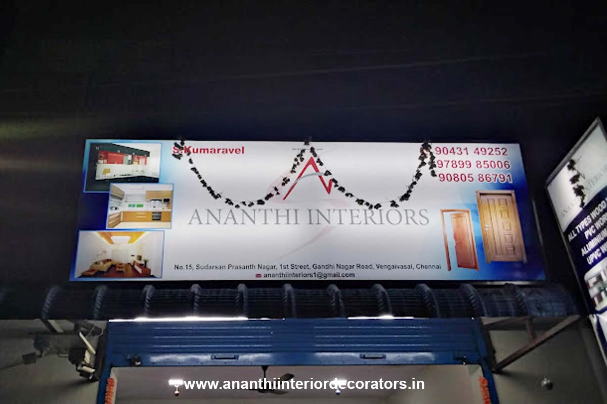 Ananthi Interiors - Gallery - Santhosapuram, Chennai.